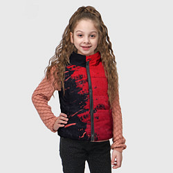 Детский жилет Черное и красное, цвет: 3D-черный — фото 2
