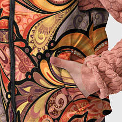 Детский жилет Multicolored branching floral patterns, цвет: 3D-черный — фото 2