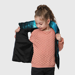 Детский жилет Двоичный код, цвет: 3D-черный — фото 2