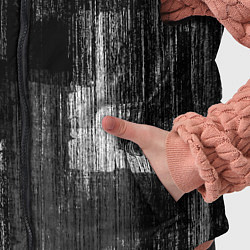 Детский жилет Чёрные и белые полосы, цвет: 3D-черный — фото 2