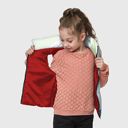 Детский жилет Пастель из трёх цветов, цвет: 3D-красный — фото 2