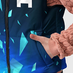 Детский жилет Minecraft взрыв частиц, цвет: 3D-черный — фото 2