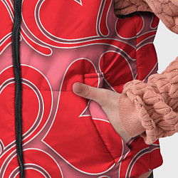 Детский жилет Love hearts, цвет: 3D-красный — фото 2