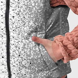 Детский жилет Bleach glitch на светлом фоне: по-вертикали, цвет: 3D-черный — фото 2