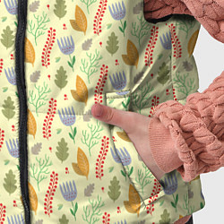 Детский жилет Flower paradise, цвет: 3D-красный — фото 2