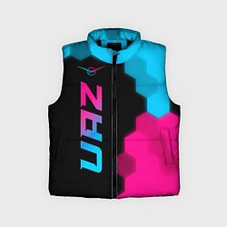 Детский жилет UAZ - neon gradient: по-вертикали