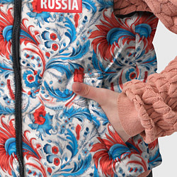 Детский жилет Russia pattern, цвет: 3D-красный — фото 2