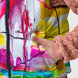 Детский жилет Красочный принт, цвет: 3D-красный — фото 2