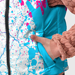 Детский жилет Bungo Stray Dogs neon gradient style: по-вертикали, цвет: 3D-черный — фото 2