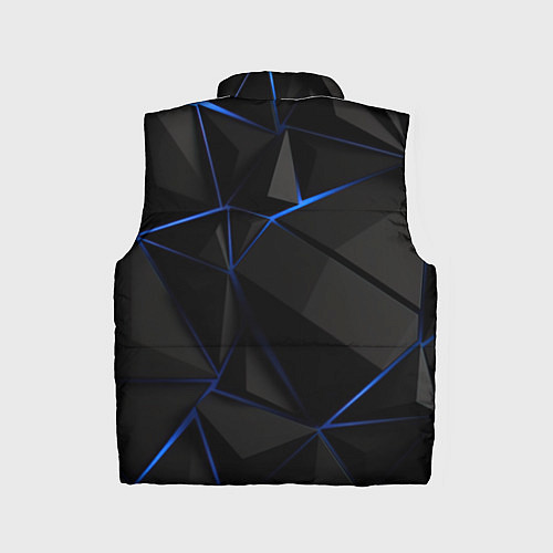 Детский жилет Black blue style / 3D-Светло-серый – фото 2