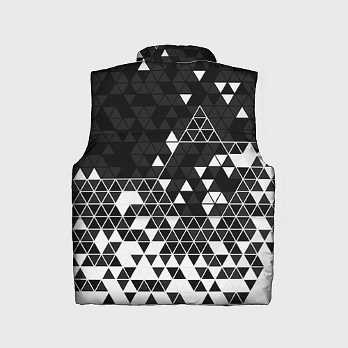 Детский жилет Лексус - распад / 3D-Светло-серый – фото 2