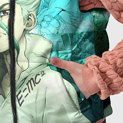 Детский жилет Доктор Стоун Сэнку Исигами, цвет: 3D-светло-серый — фото 2