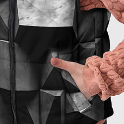 Детский жилет Обман зрения и каменные плиты, цвет: 3D-красный — фото 2