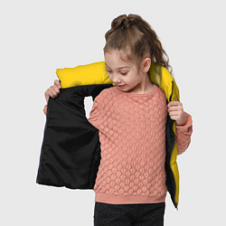 Детский жилет Сырная плоскость, цвет: 3D-черный — фото 2