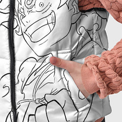 Детский жилет Ван пис - Луффи гир 5, цвет: 3D-черный — фото 2