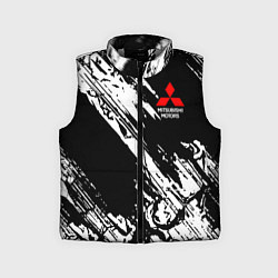 Детский жилет Mitsubishi - белый пятна, цвет: 3D-светло-серый