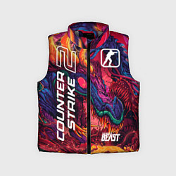 Детский жилет CS 2 hyper beast, цвет: 3D-светло-серый