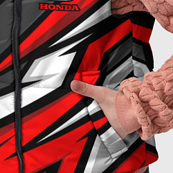 Детский жилет Honda - CR-V - геометрия, цвет: 3D-черный — фото 2