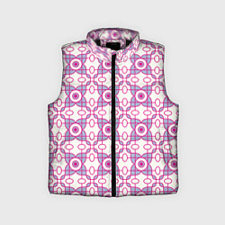 Детский жилет Художественные цветы, цвет: 3D-черный