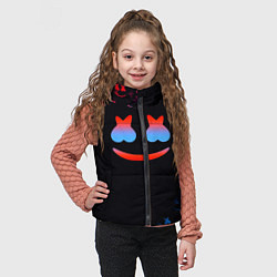 Детский жилет Маршмеллоу неон, цвет: 3D-светло-серый — фото 2