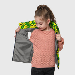 Детский жилет Камуфляжные смайлики, цвет: 3D-светло-серый — фото 2