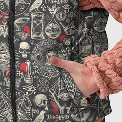 Детский жилет Колдовство и чёрная магия, цвет: 3D-черный — фото 2