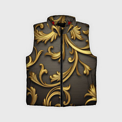 Детский жилет Gold abstract