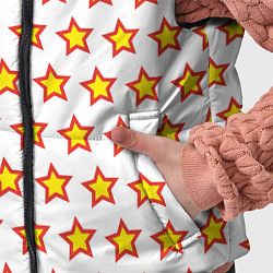 Детский жилет Звезды защитника, цвет: 3D-светло-серый — фото 2
