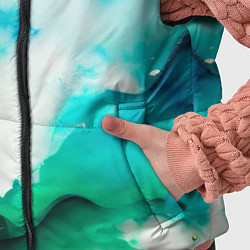 Детский жилет Текстура окрашенной стены - нейросеть, цвет: 3D-черный — фото 2