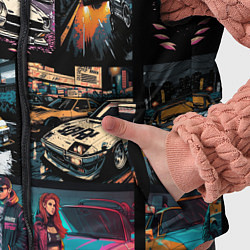 Детский жилет Japanese jdm art, цвет: 3D-красный — фото 2