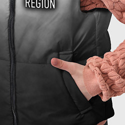 Детский жилет 15 регион на спине, цвет: 3D-красный — фото 2