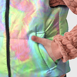 Детский жилет Абстракция смесь красок, цвет: 3D-светло-серый — фото 2