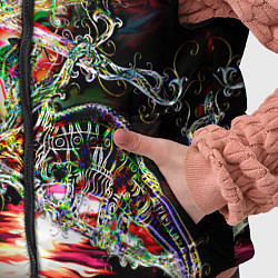 Детский жилет Хамелеоновый рейв, цвет: 3D-красный — фото 2