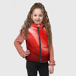 Детский жилет Красная волна, цвет: 3D-светло-серый — фото 2