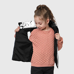 Детский жилет Marshmello краски музыка, цвет: 3D-черный — фото 2