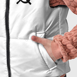 Детский жилет СССР гост три полоски, цвет: 3D-черный — фото 2