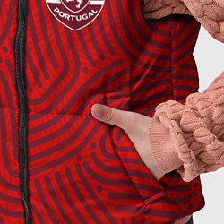 Детский жилет Sporting отпечатки, цвет: 3D-красный — фото 2