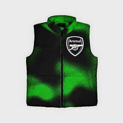 Детский жилет Arsenal sport halftone, цвет: 3D-черный