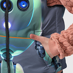 Детский жилет Робот человекоподобный, цвет: 3D-черный — фото 2