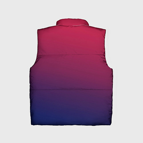 Детский жилет Gradient red-blue / 3D-Светло-серый – фото 2