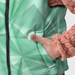 Детский жилет Объемные пирамидки, цвет: 3D-светло-серый — фото 2