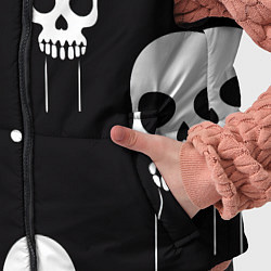 Детский жилет Слёзы черепов, цвет: 3D-черный — фото 2