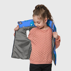 Детский жилет Кусака ПакМан паттерн, цвет: 3D-светло-серый — фото 2