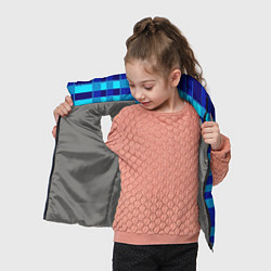 Детский жилет Полосный паттерн, цвет: 3D-светло-серый — фото 2