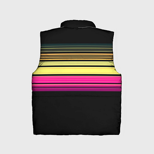 Детский жилет Cyber skull - ai art fantasy / 3D-Светло-серый – фото 2