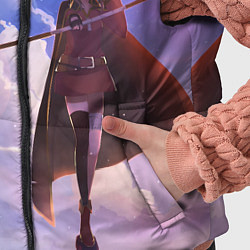 Детский жилет Konosuba Мэгумин cute, цвет: 3D-черный — фото 2