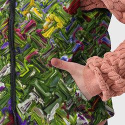 Детский жилет Разноцветная абстракция, цвет: 3D-черный — фото 2
