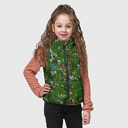 Детский жилет Герои 3 Карта Сопряжения, цвет: 3D-черный — фото 2