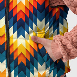 Детский жилет Этнический орнамент афро, цвет: 3D-черный — фото 2