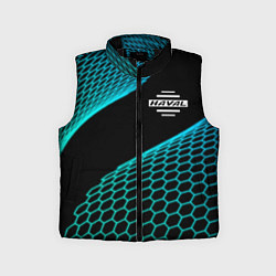 Детский жилет Haval electro hexagon, цвет: 3D-черный